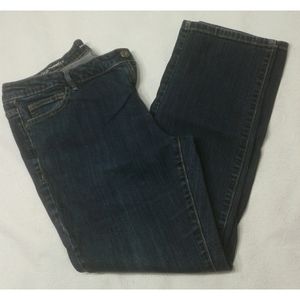 Liz Claiborne petite classic fit straight leg Jeans Size 14 PS